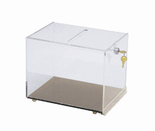 Clear Locking Contribution Box