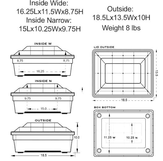 Polyguard Economy Urn Vault