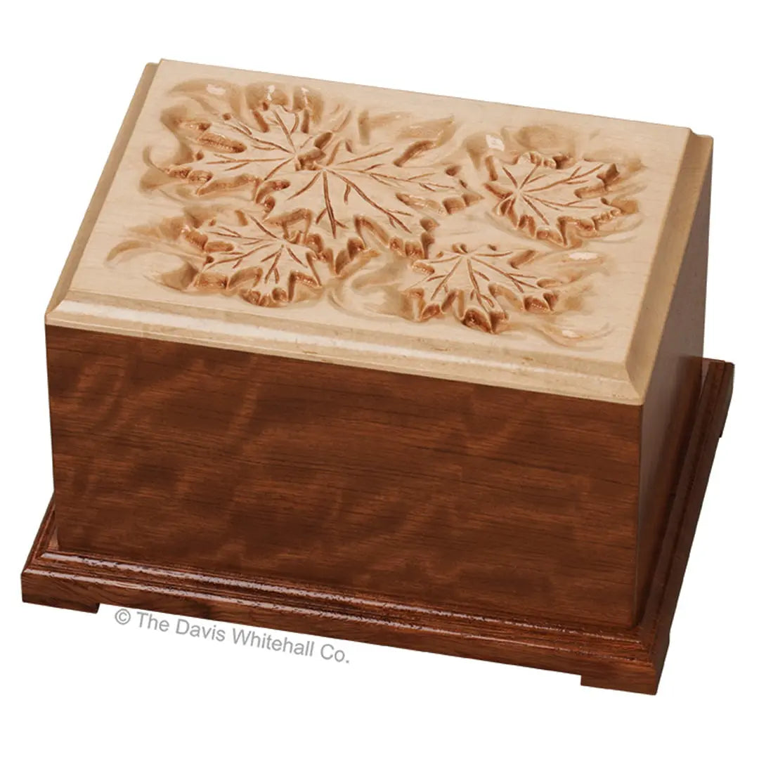 Sweet Maple Wood Urn