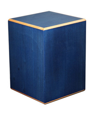 Colored Wooden Urns