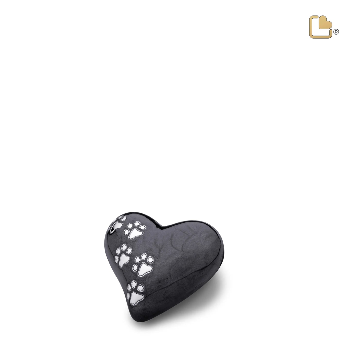 LoveUrns® Love Paw Midnight Heart