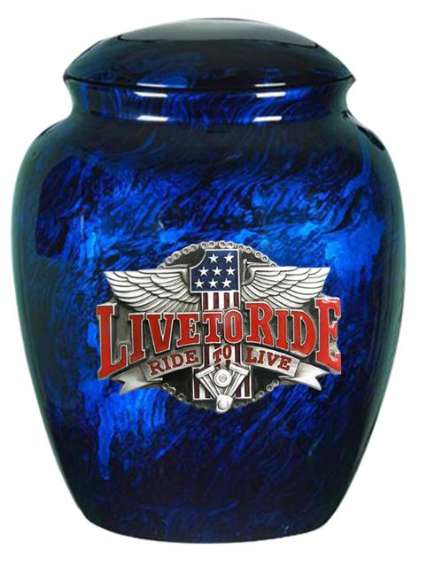 Live to Ride Series Urn