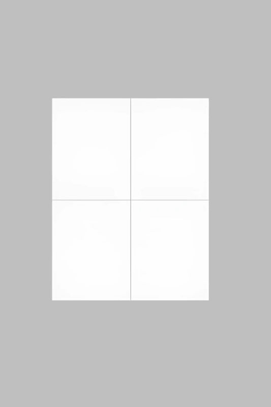 Service Record -White - Blank Card Stock