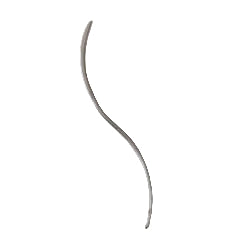 Double-Curved Post-Mortem Needle