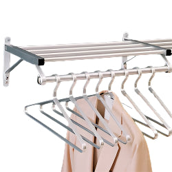 Satin Aluminum Wall Racks