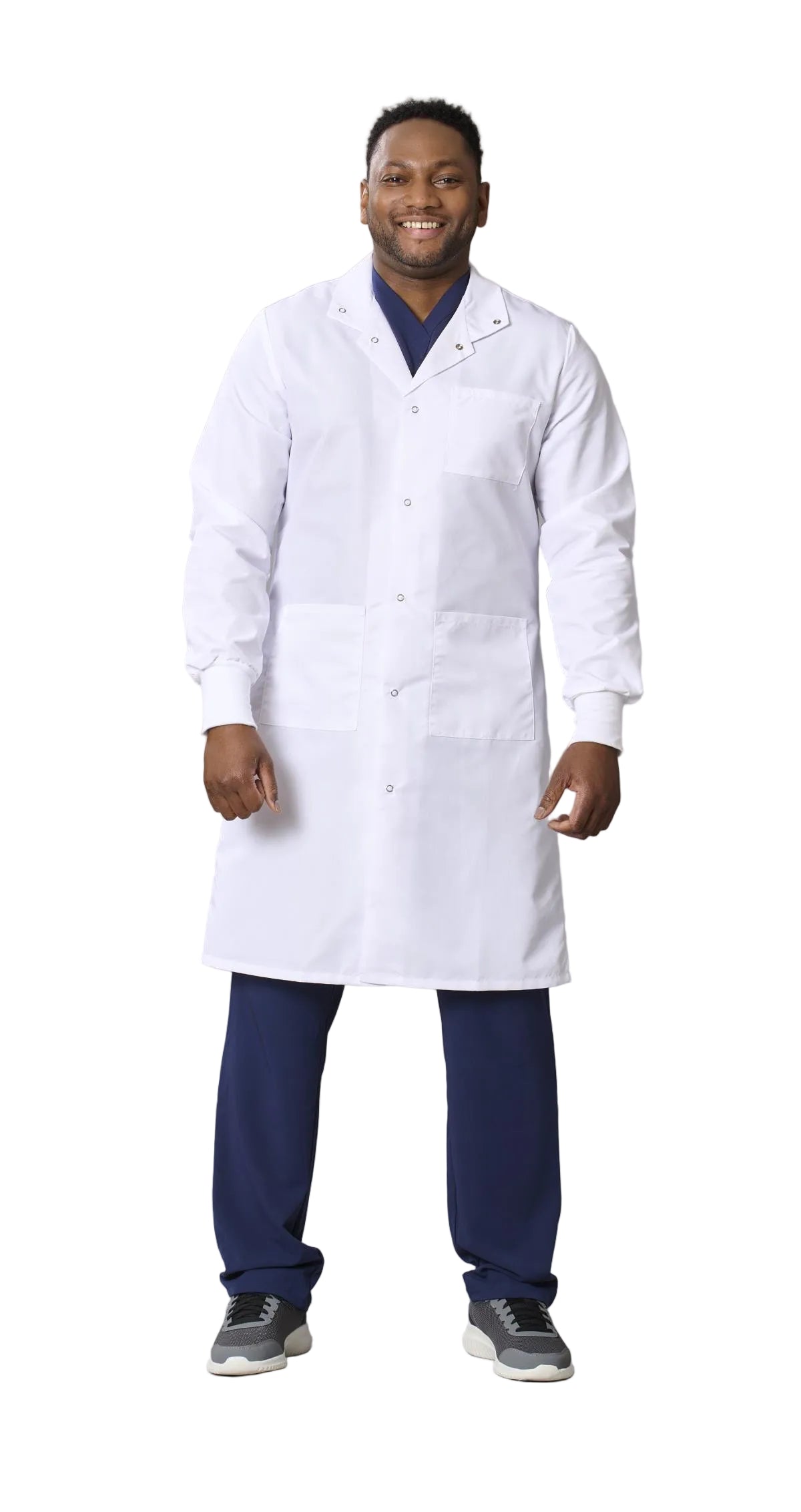 Unisex Full Length Lab Coats White