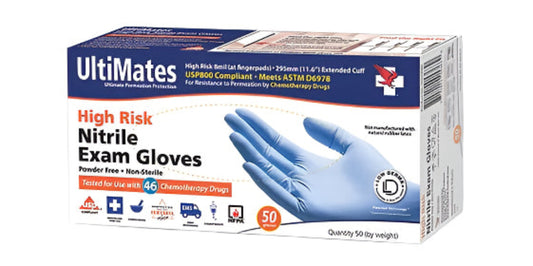 High Risk Nitrile Exam Gloves