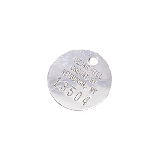 Cremation ID Discs