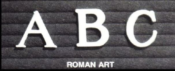Roman Characters 100 Piece Assortment Packs