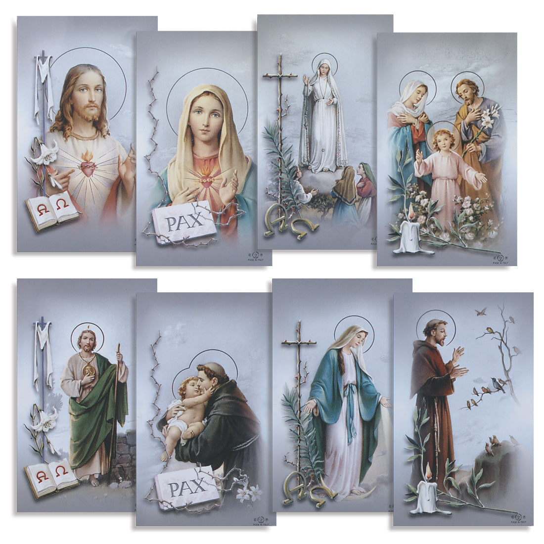 Bonella 300 Assorted Holy Cards
