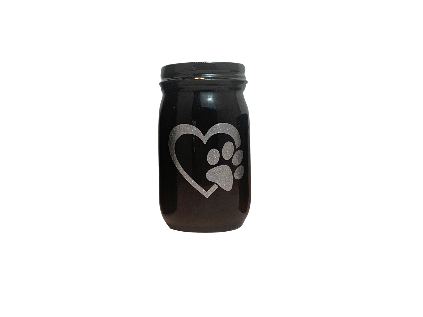 Ceramic Pawfect Heart Pet Urn