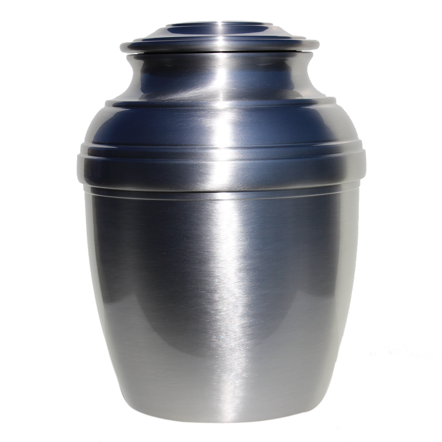 Silverado Hand Spun Pewter Urns