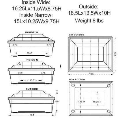 Polyguard Economy Urn Vault