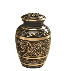 Gee Motif Solid Brass Urn