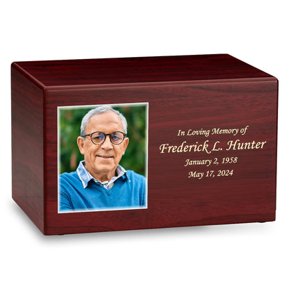 Woodland Series Textured Photo Urns