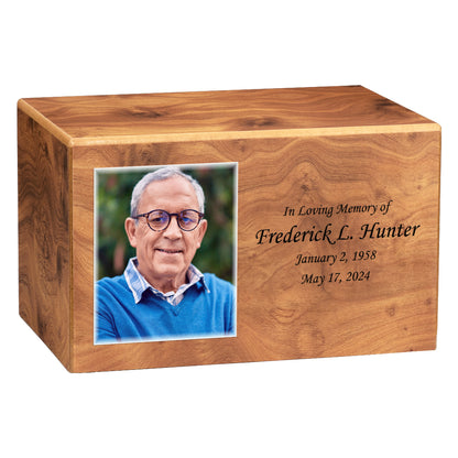 Woodland Series Textured Photo Urns