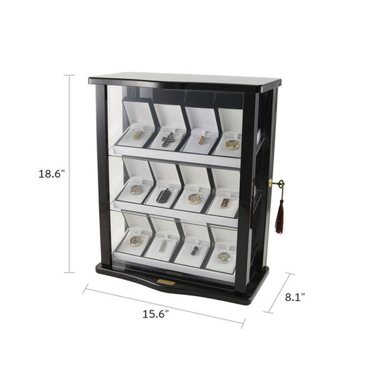 Jewelry Display Case w/Key