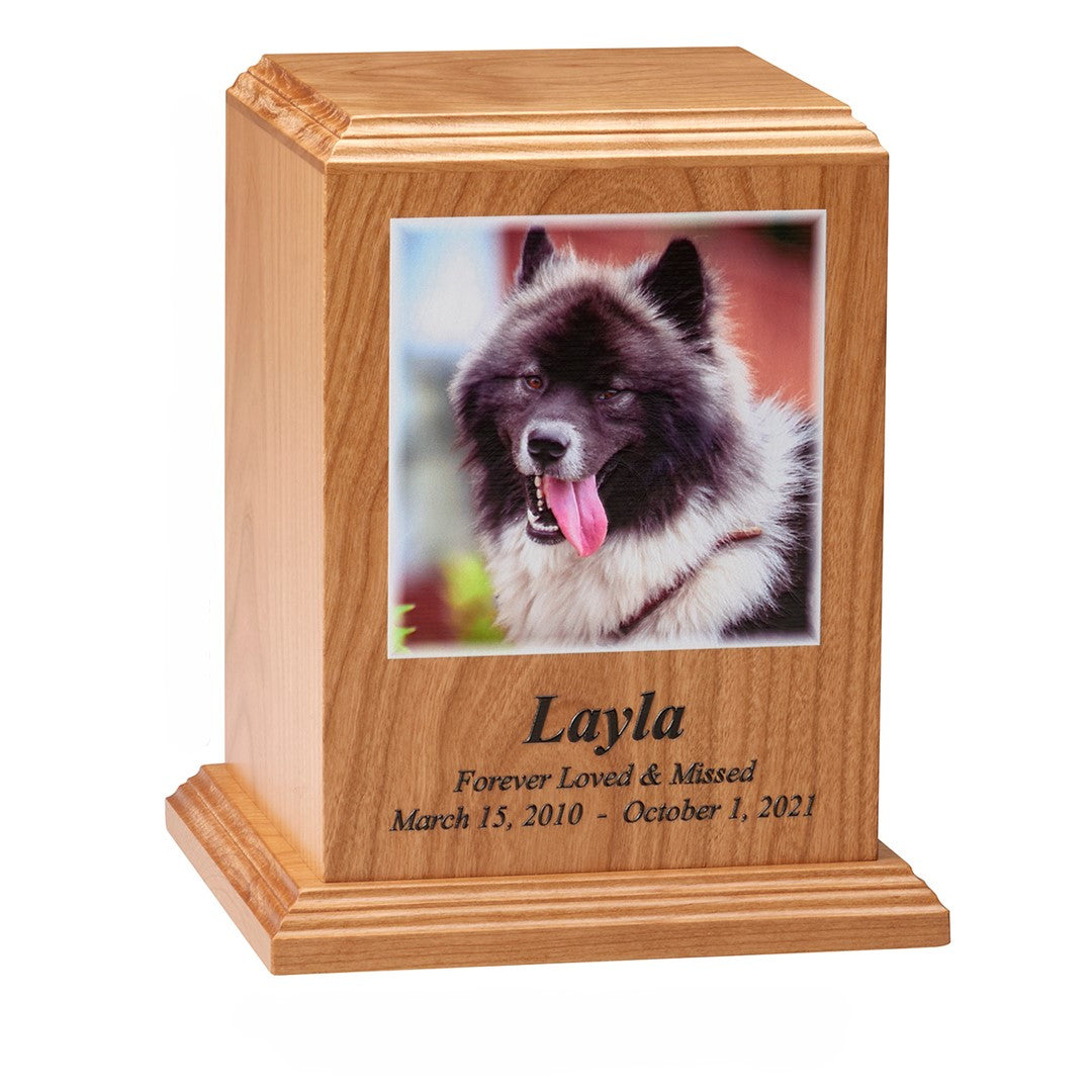 Premier Texture Pet Photo Urns