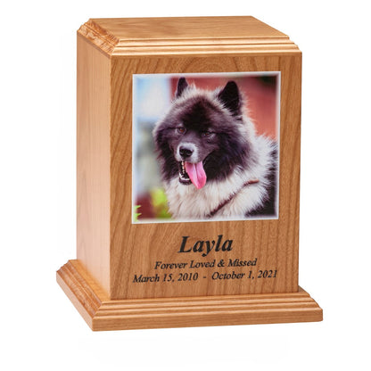Premier Texture Pet Photo Urns