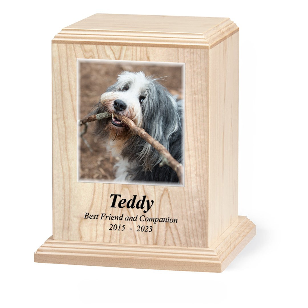 Premier Texture Pet Photo Urns