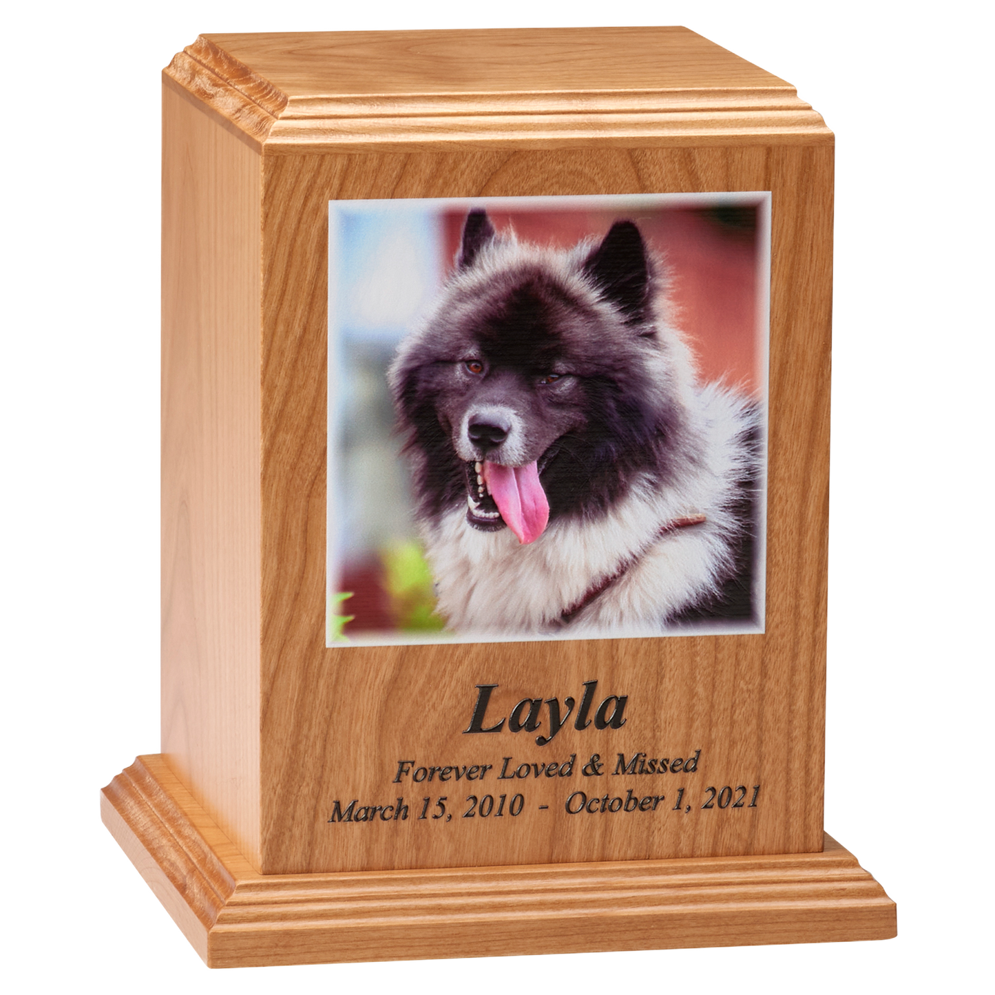 Premier Texture Pet Photo Urns
