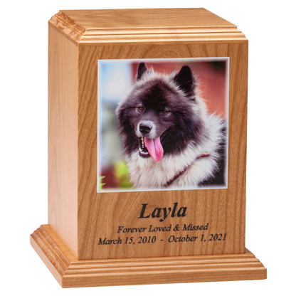 Premier Texture Pet Photo Urns