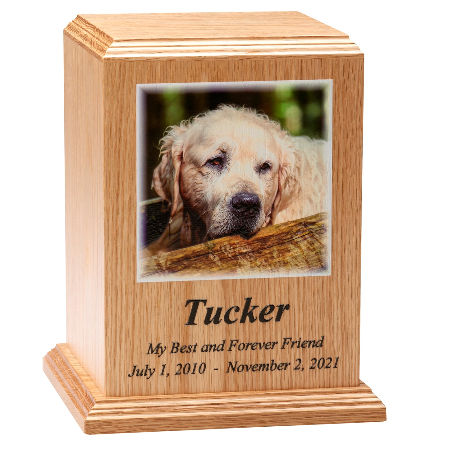 Premier Texture Pet Photo Urns