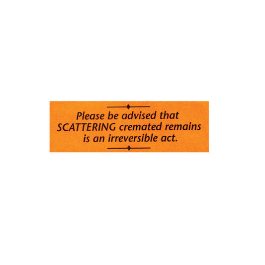 Scattering Advisory Labels