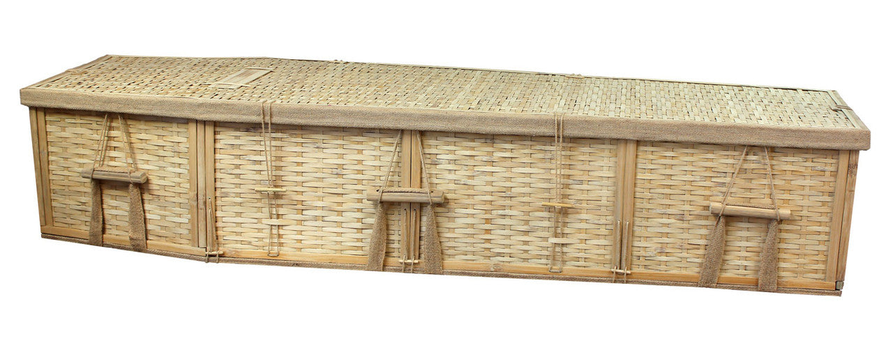 Bamboo Coffin Unassembled 6 ft. 5 in.
