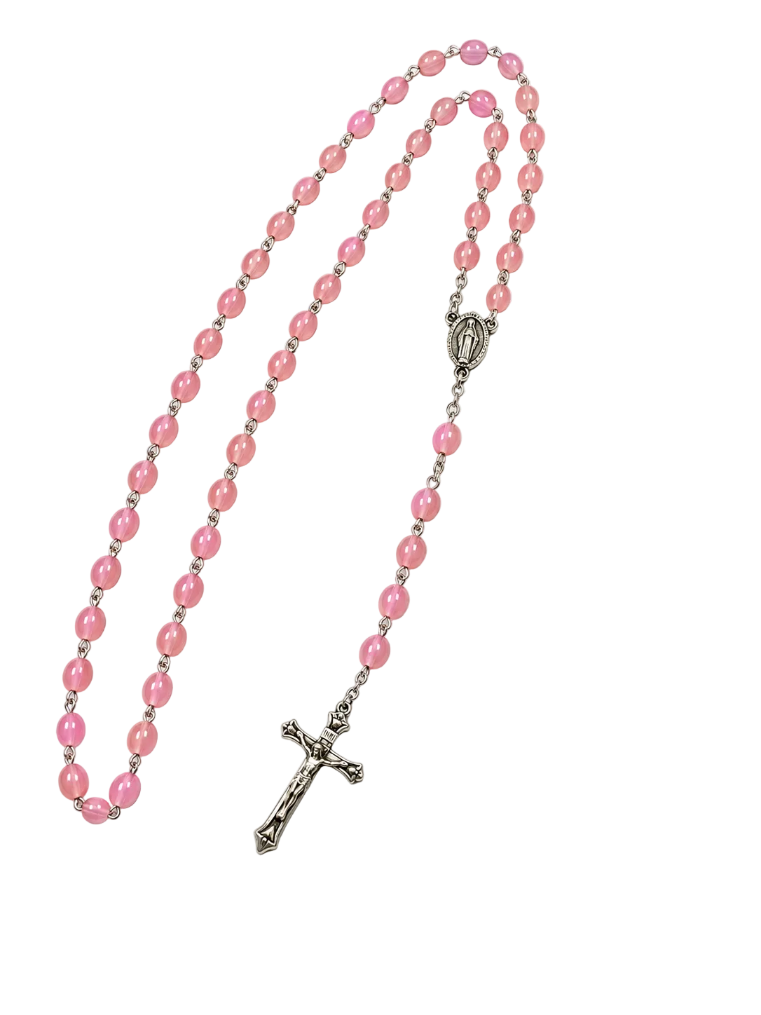 Pink & Blue Bead Rosaries Package