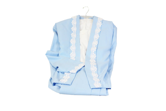 Dress - Polyester Suit w/Applique
