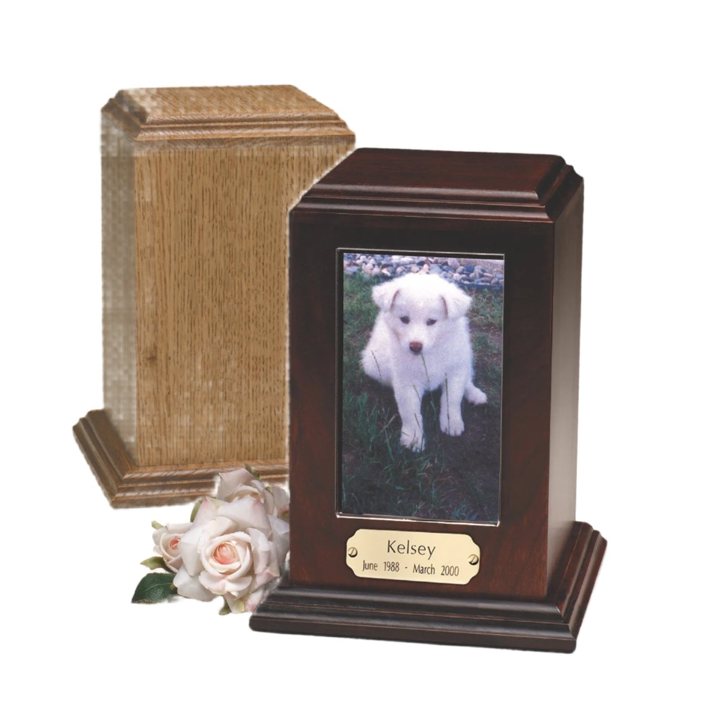 Tower Wood Photo Urn