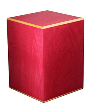 Colored Wooden Urns