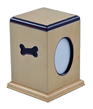 Dog Bone Picture Frame Urn