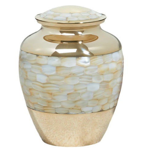 Mother of Pearl Urns
