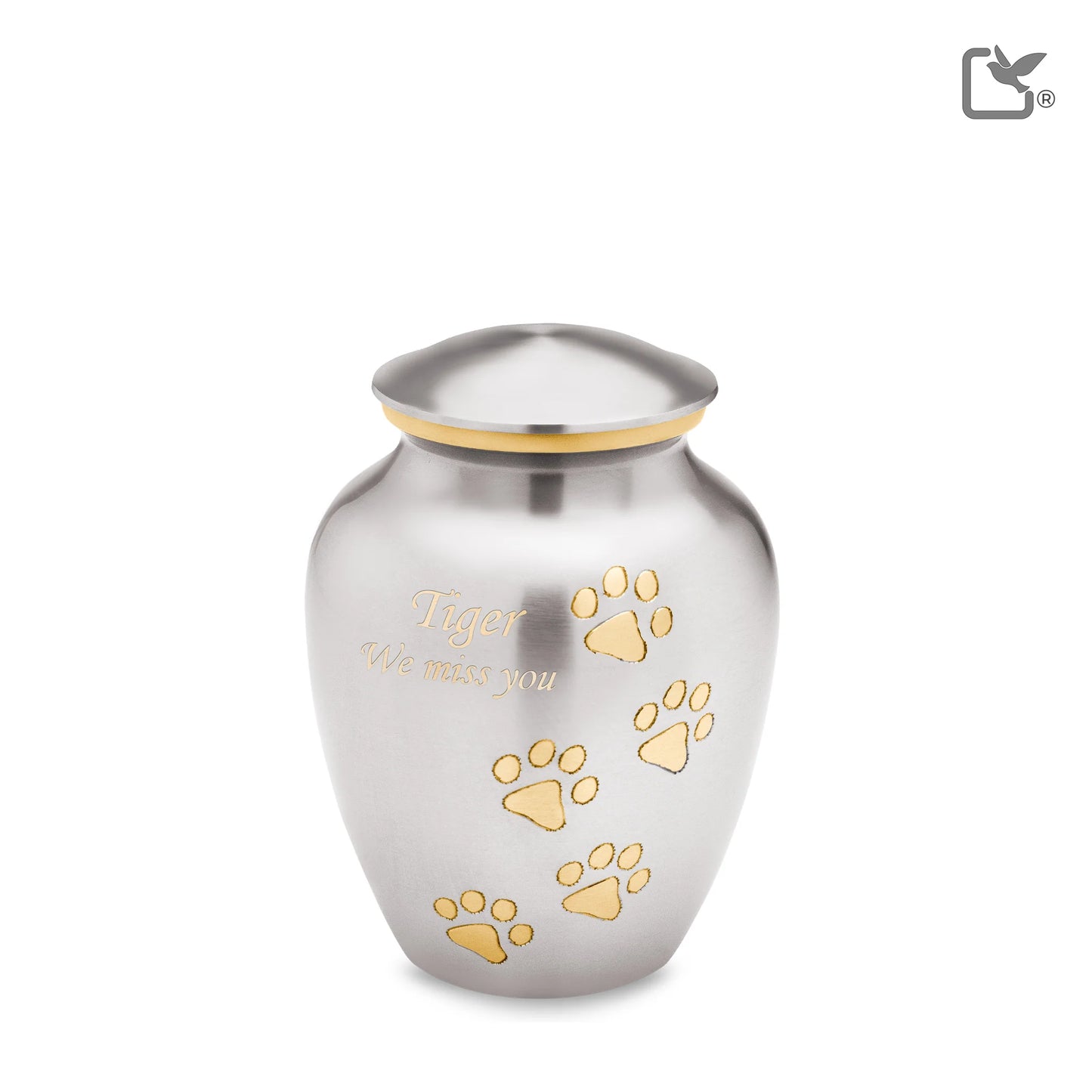 LoveUrns® Classic Pewter Pet Urns