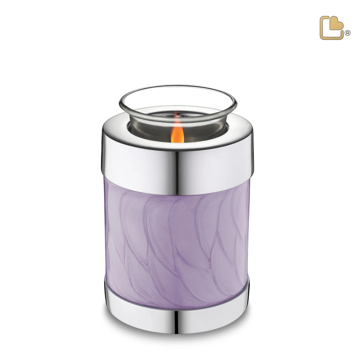 LoveUrns® Blessing Pearl Lavender Urn