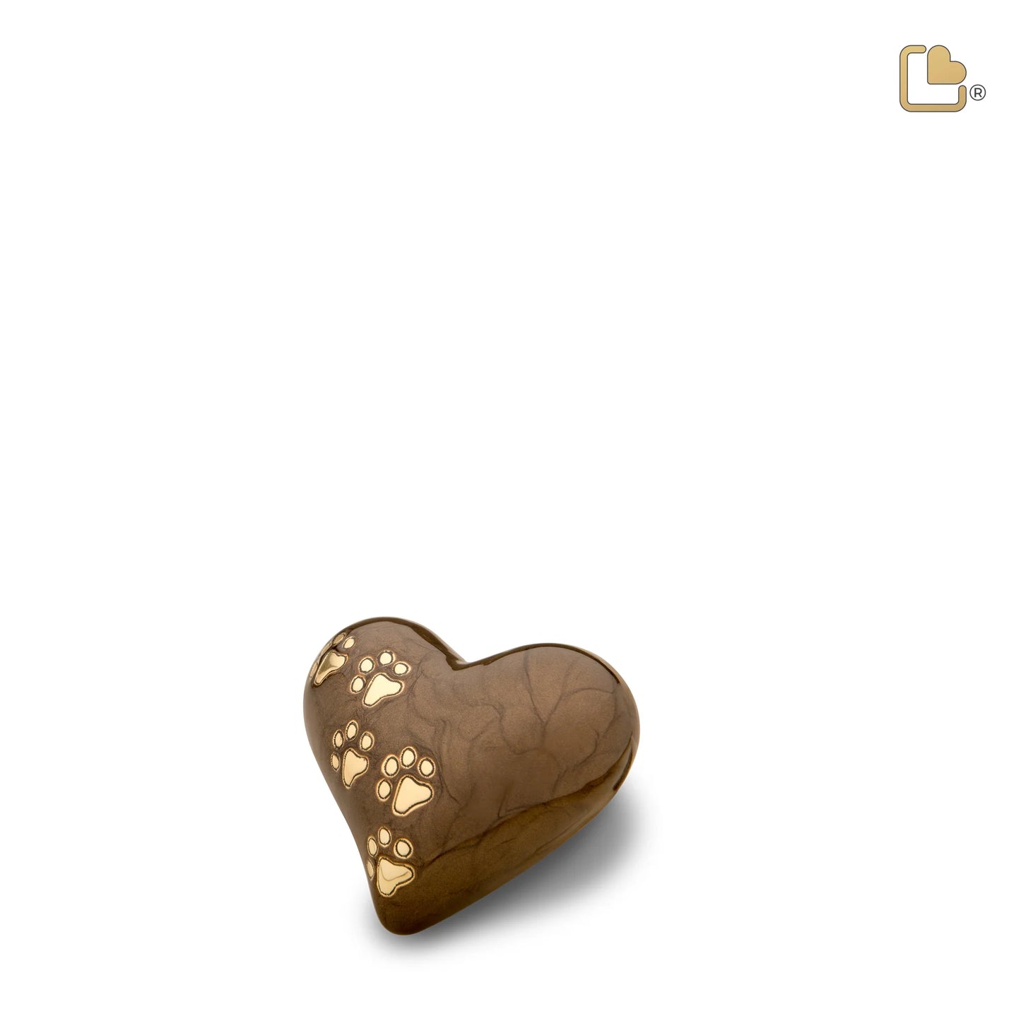 LoveUrns® Love Paw Pearlescent Bronze