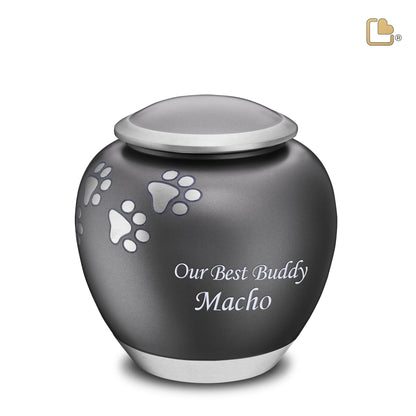 LoveUrns® Shadow Pawprint Pet Urn