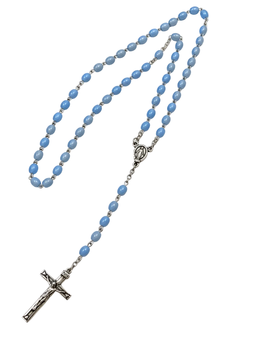 Pink & Blue Bead Rosaries Package