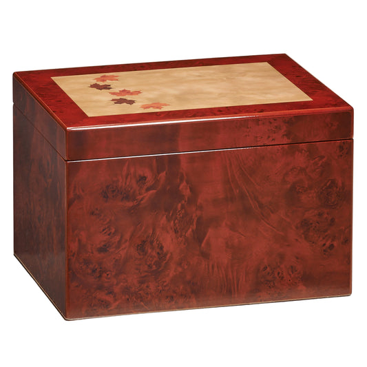 Burl Maple Memory Box