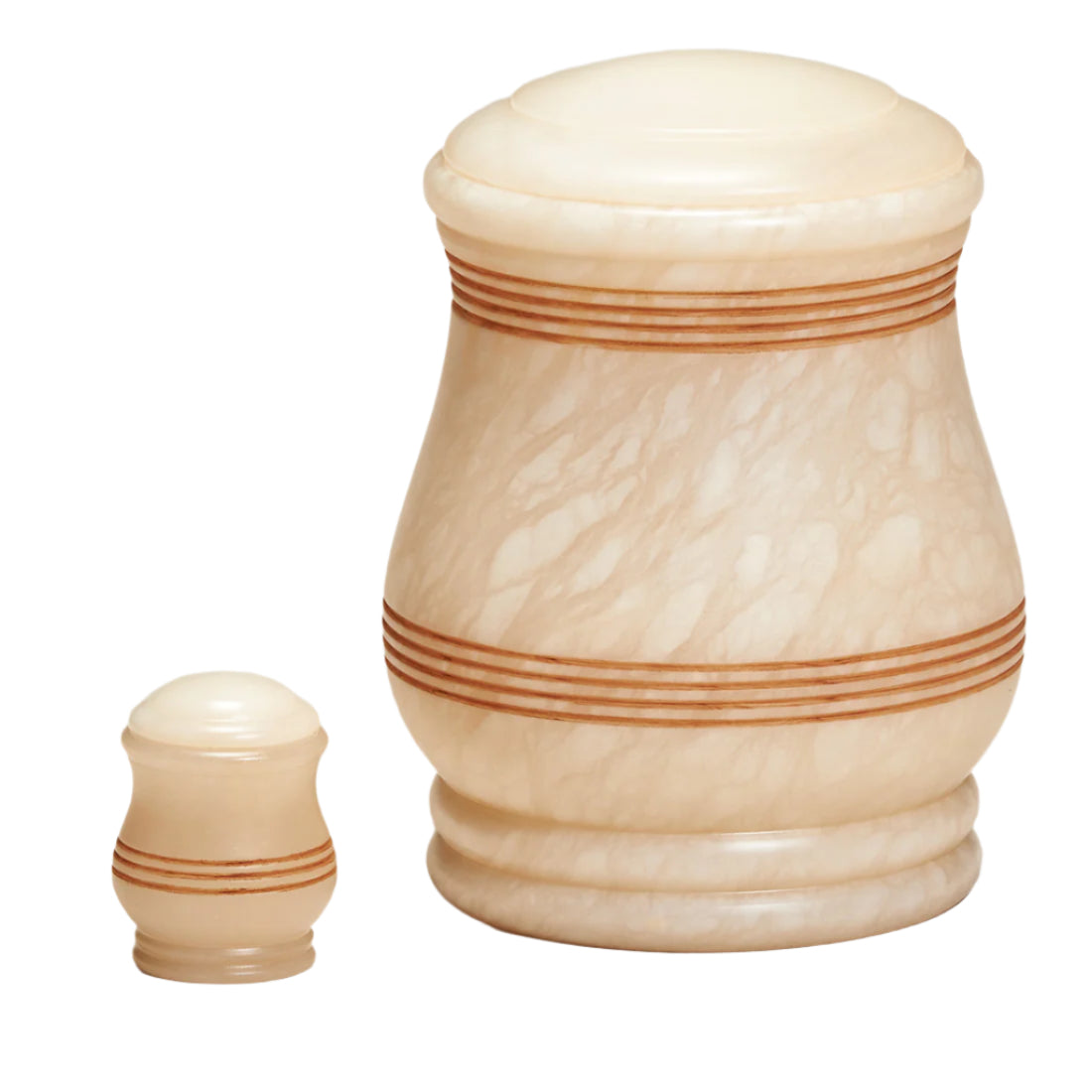 Prosperity Alabaster Stone Urn from Spain